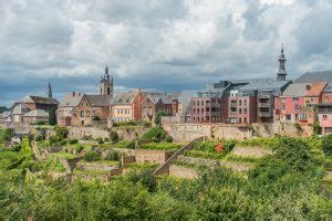 Het middeleeuwse stadje Thuin